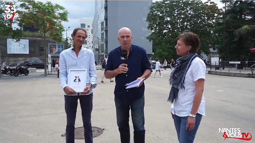 Nantes & Vous TV : Découvrez Anne et Franck, deux auteurs